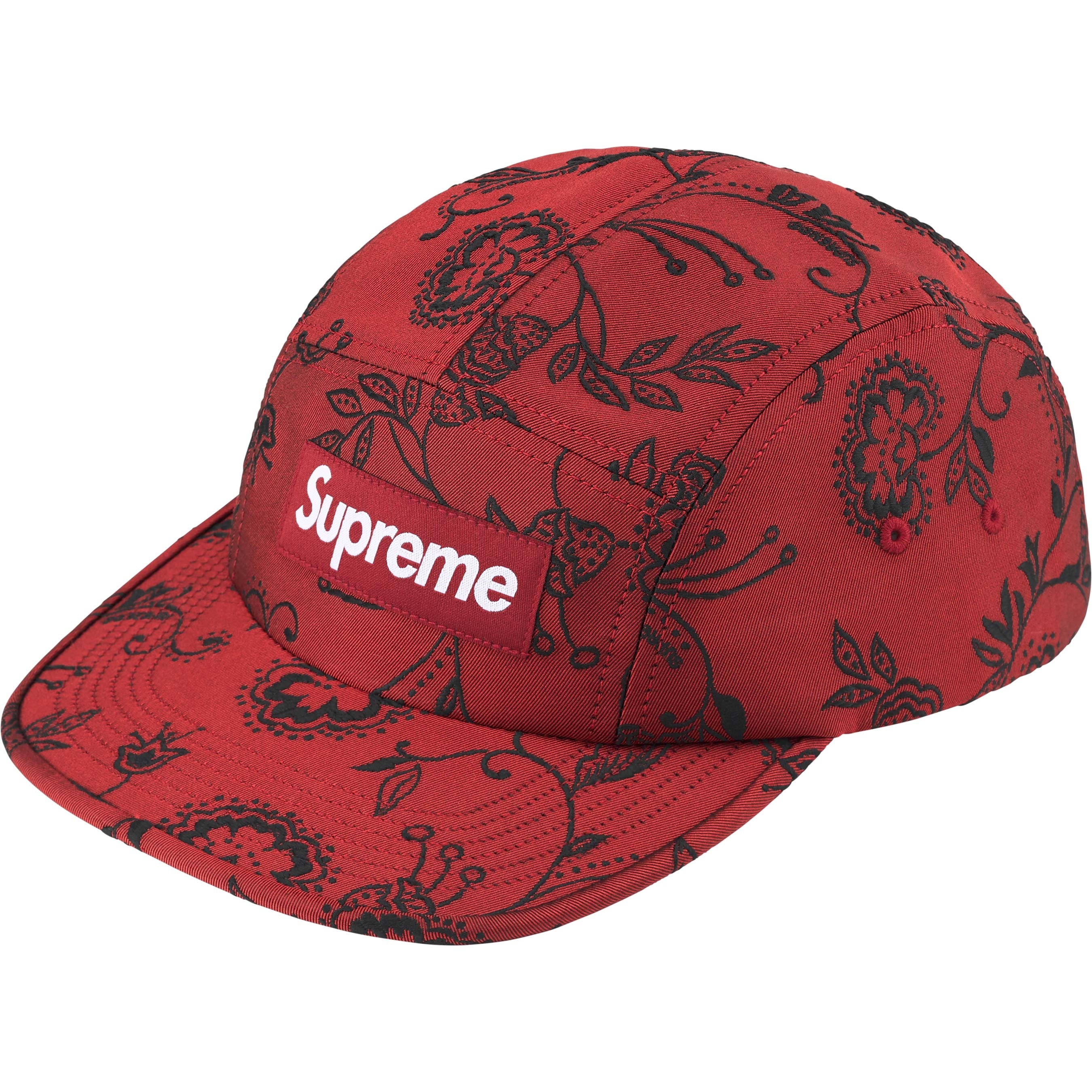 Floral Jacquard Camp Cap view 6